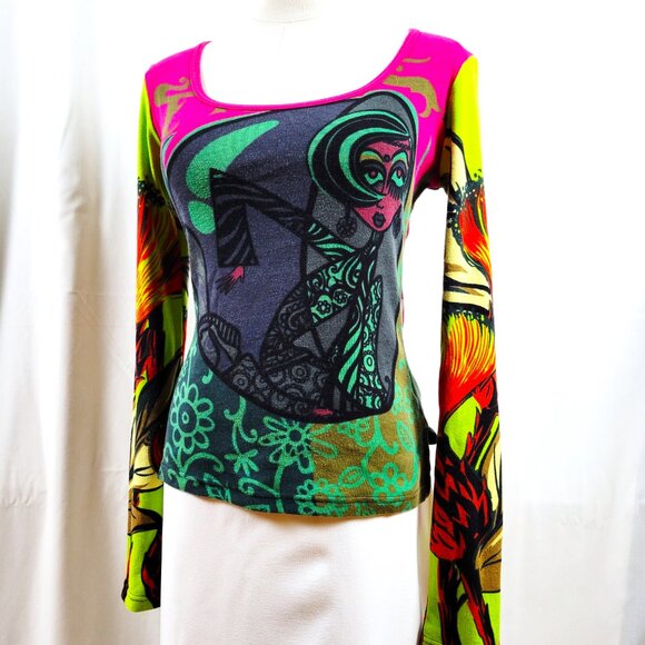 Vintage Custo of Barcelona Shirt - Made in Spain - Size M - Picture 2 of 12